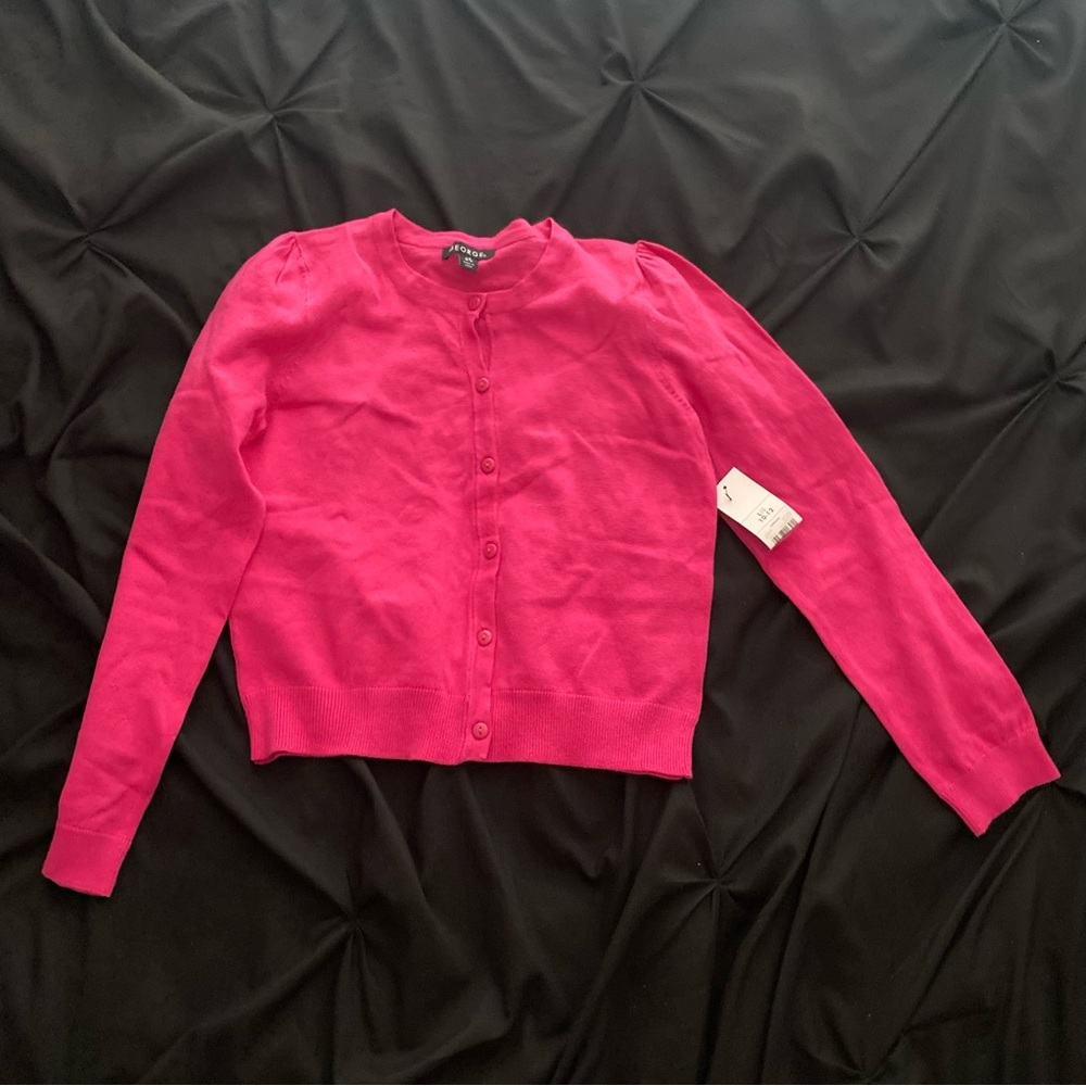George Pink Cardigan